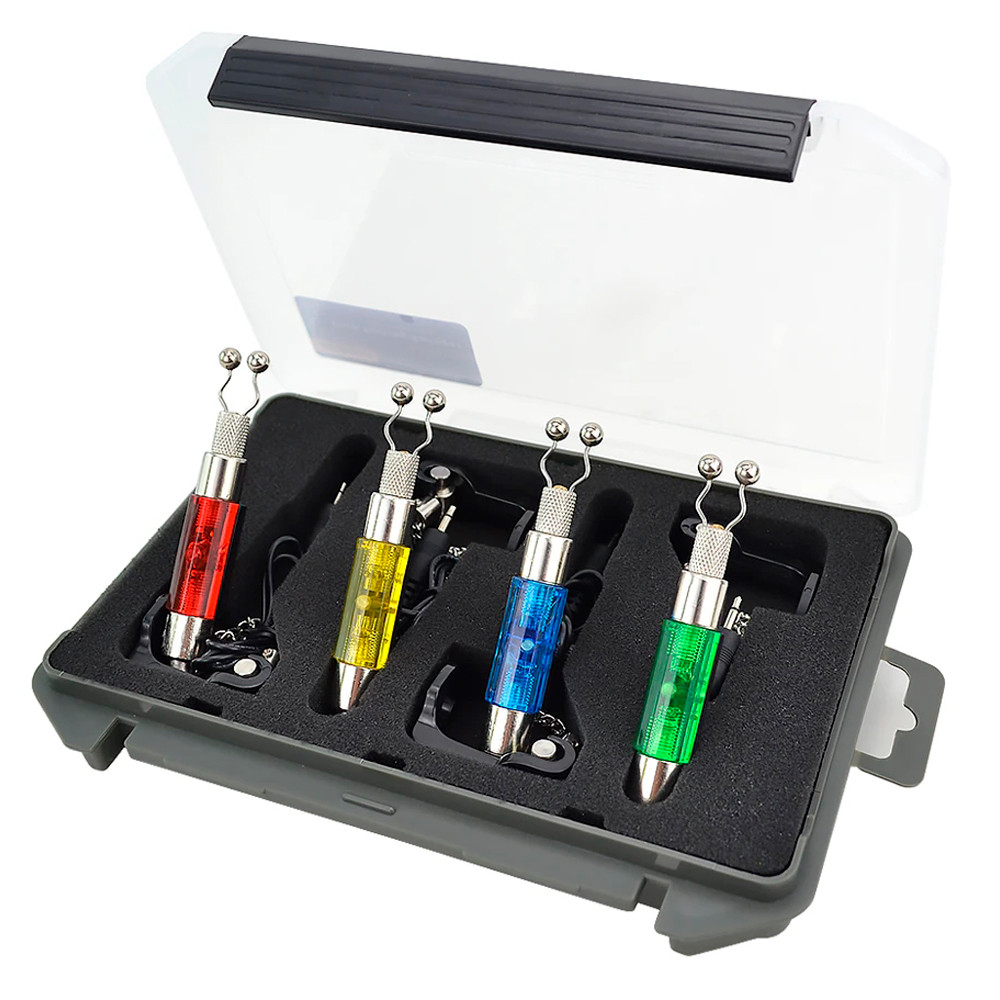 Набір механічних сигналізаторів hirisi B2008A 4 шт у кейсі на ланцюжку