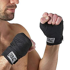 Бінти боксерські Everlast Handwrap 2 шт поліестер, бавовна 4.57 м (722301-71-8)