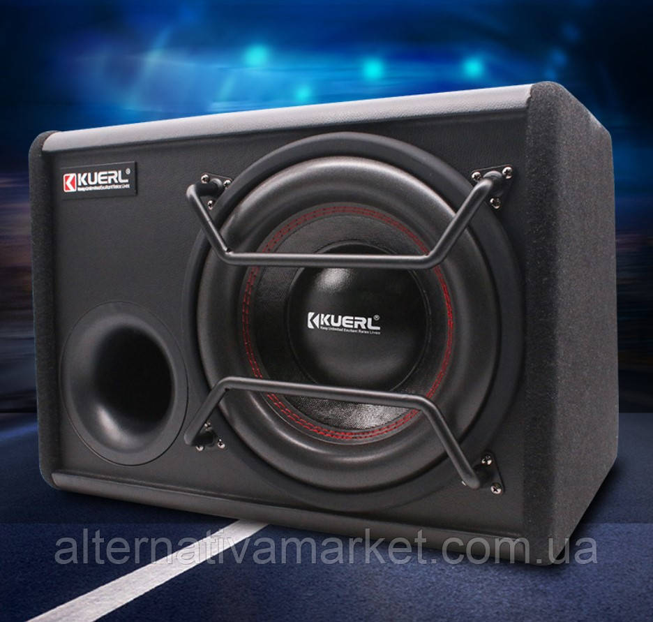Активний сабвуфер KUERL K-M101APR потужність 1500W (Фазоінверторний корпус), фото 1