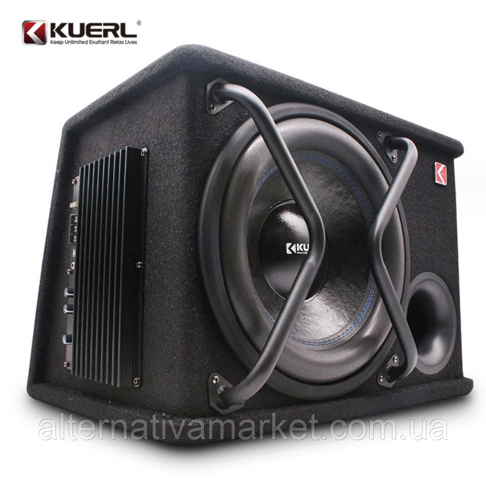 Активний сабвуфер KUERL K-1280APR потужність 2000W (Фазоінверторний корпус), фото 1
