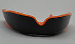 Капа боксерська PowerPlay 3315 SR Оранжево-Чорна зі смаком м'яти, фото 8