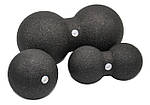 Набір масажних м'ячиків PowerPlay 4007 EPP Massage Ball Чорні (3 шт.), фото 4