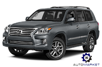 Оригинал Бампер задний Lexus LX 2008-2015 Лексус ЛХ