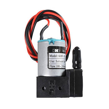 Помпа чорнильна KHF-10 / AKN (KHF080910) 3W 24V DC 100-200 ml/min Micro Liquid Pump для сольвентних чорнил