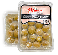 Оливки фаршированные сыром Osman Chees Stuffed products, 200г