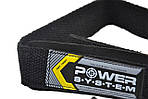 Лямки для тяги Power System PS-3400 Power Straps Black/Yellow, фото 7