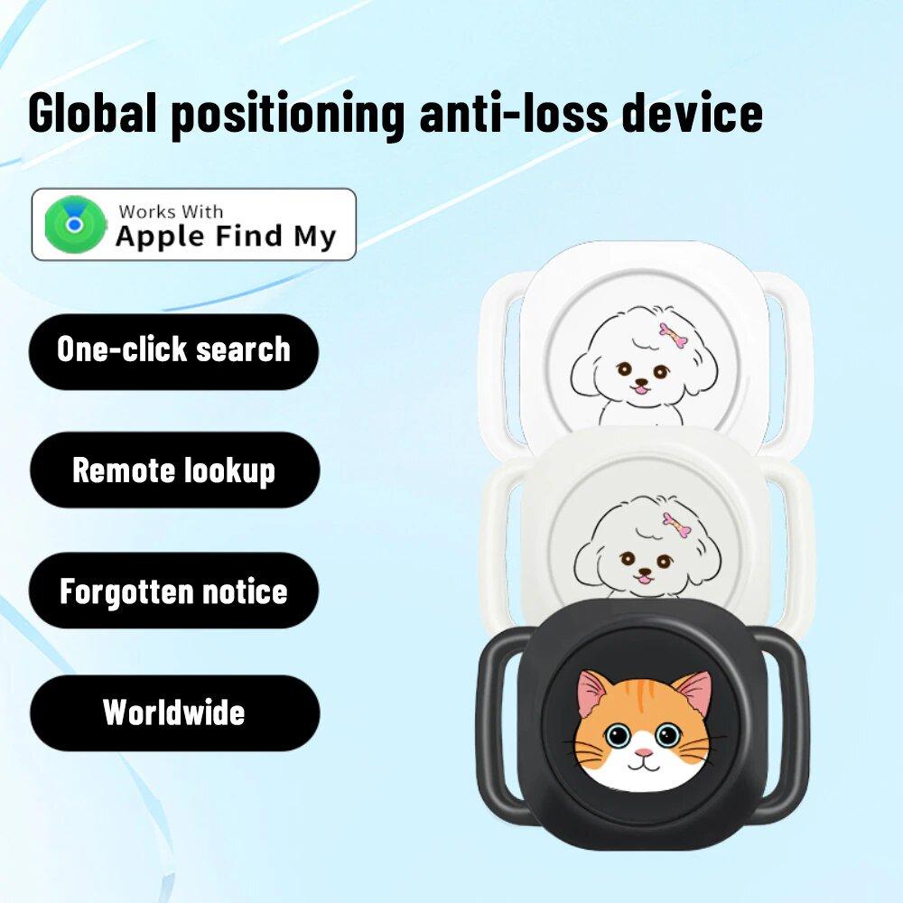 Умный трекер - ошейник с Bluetooth для домашних животных устройство для отслеживания кошек, собак черный - фото 6 - id-p1939932877