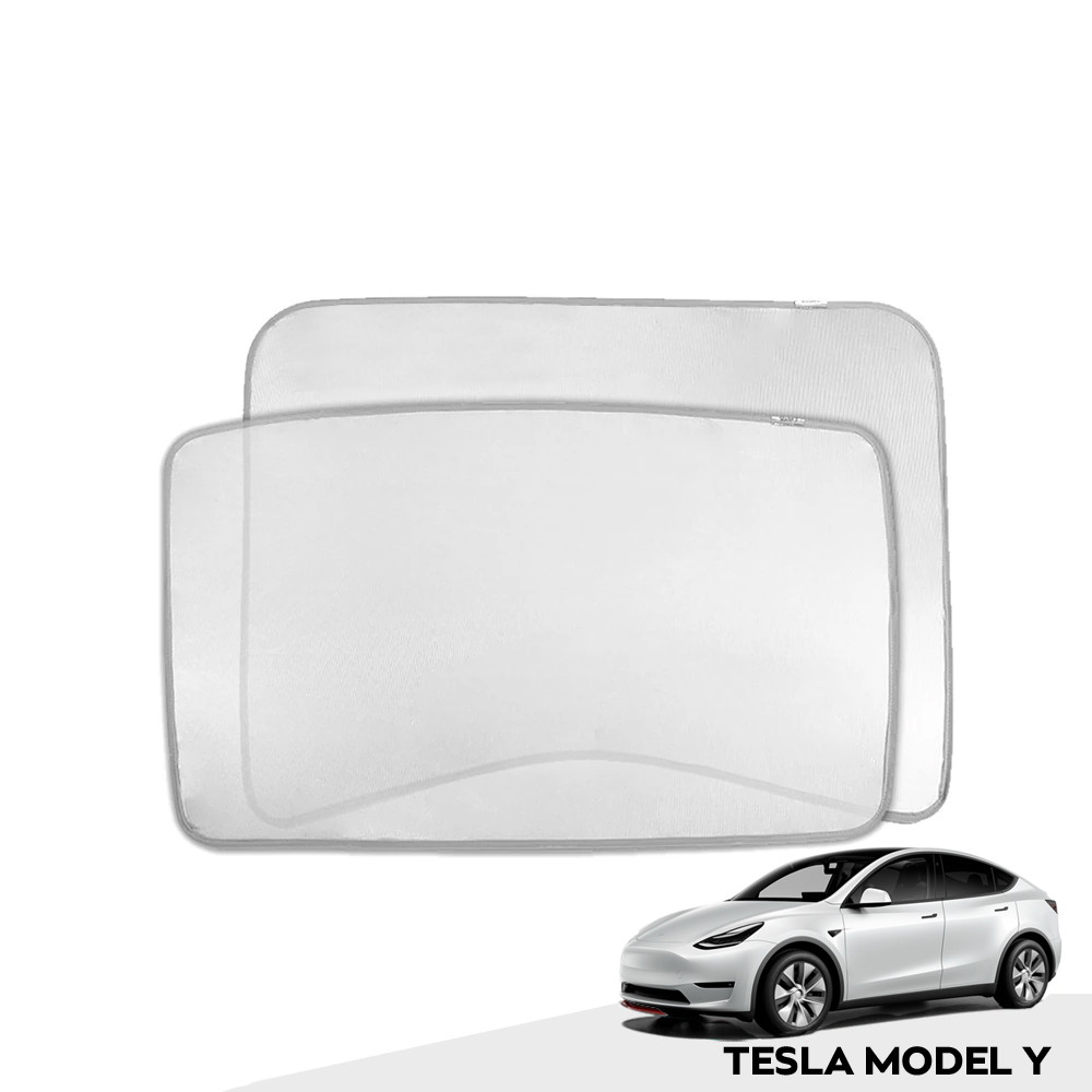 Защитная штора от солнца для панорамной крыши Tesla Model Y - фото 1 - id-p1939939617