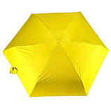 Capsule umbrella / Міні парасолька у футлярі / Компактна парасолька / Парасолька маленька. NG-832 Колір: жовтий, фото 8