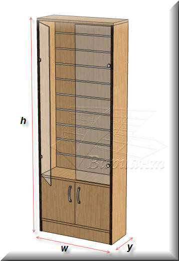 Вітрина з економпанеллю