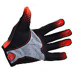 Рукавички для фітнесу MadMax MXG-101 X Gloves Black/Grey/Red XXL, фото 3