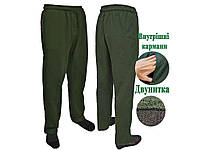 Спортивные мужские штаны Хаки без манжета р.54 ТМ Узбекистан BP