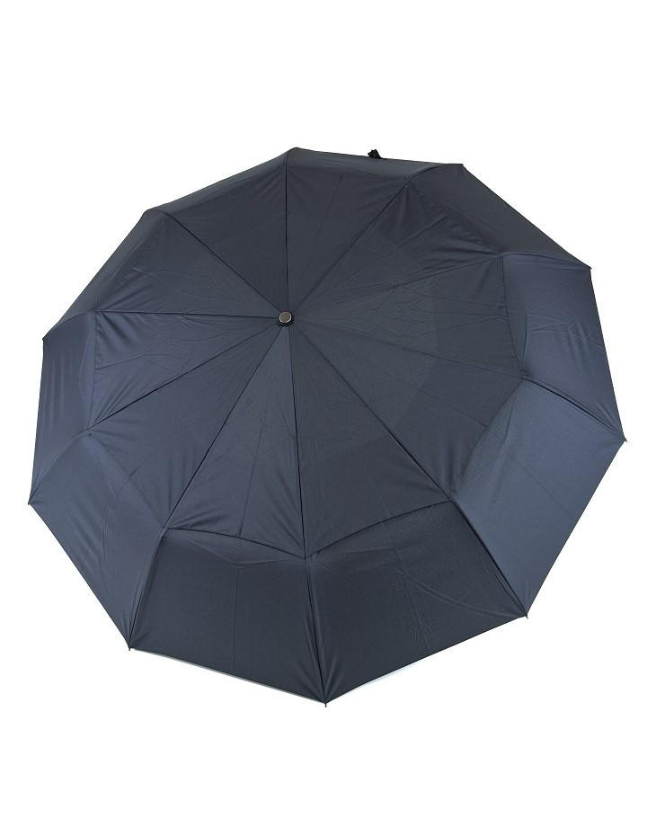 Парасолька автомат сімейна (Президентська) Parachase №3236 Чорний, купол з вітровим клапаном, на 10 спиць, пряма дерев'яна ручка,, фото 1