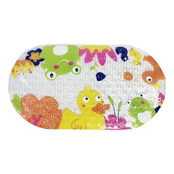 Килимок у ванну кімнату на присосках, розмір 35*65см. 0900уточка G-Rich