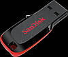 Flash SanDisk USB 2.0 Cruzer Blade 32Gb Black/Red, фото 2