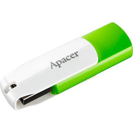 Flash Apacer USB 2.0 AH335 64Gb green, фото 1