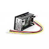 Вольтметр цифровий GWUNW BY436VF DC ± 30В Жовтий, фото 4