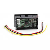 Вольтметр цифровий GWUNW BY436VF DC ± 30В Жовтий, фото 5