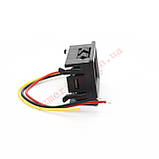 Вольтметр цифровий GWUNW BY436VF DC ± 30В Жовтий, фото 7