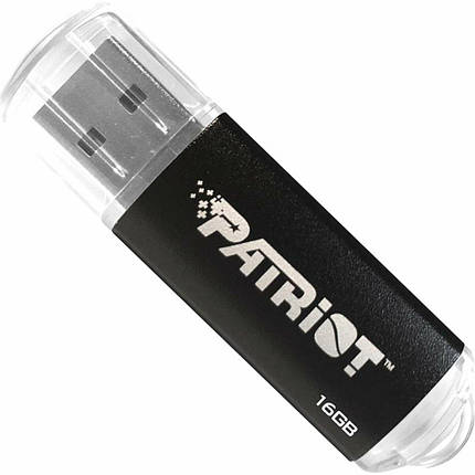 Flash Patriot USB 2.0 Xporter Pulse 16GB Metal/Black, фото 1