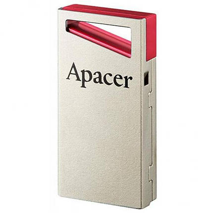 Flash Apacer USB 2.0 AH112 64GB Red, фото 1