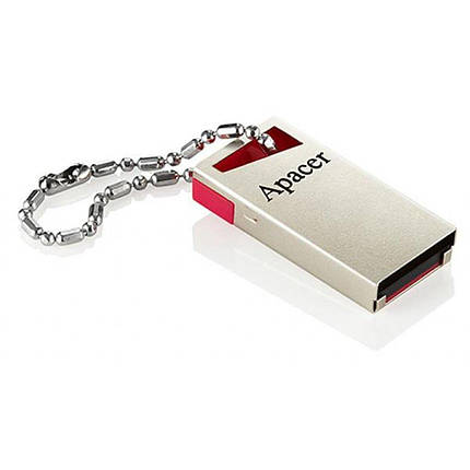 Flash Apacer USB 2.0 AH112 64GB Red, фото 3