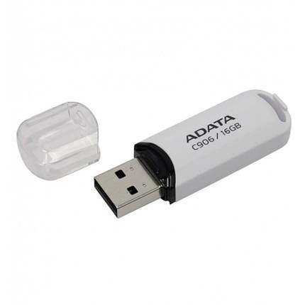 Flash A-DATA USB 2.0 C906 16Gb White, фото 3