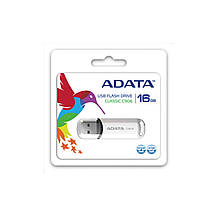Flash A-DATA USB 2.0 C906 16Gb White, фото 5