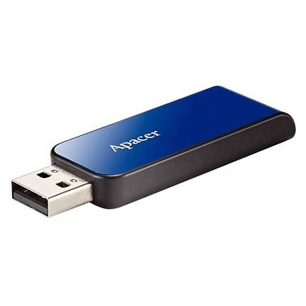 Flash Apacer USB 2.0 AH334 16Gb blue, фото 1