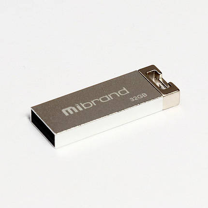 Flash Mibrand USB 2.0 Chameleon 32Gb Silver, фото 1