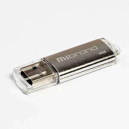 Flash Mibrand USB 2.0 Cougar 16Gb Silver, фото 1