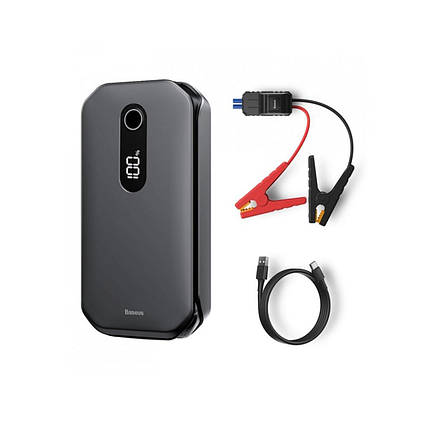 Автомобільний пуско-зарядний пристрій Baseus Super Energy Pro Car Jump Starter (12000mAh)  Black, фото 2