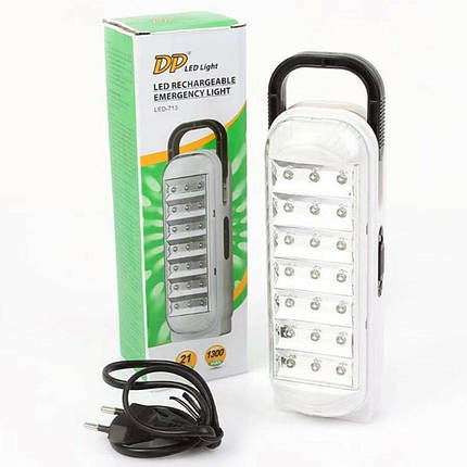 Світлодіодна лампа на акумуляторах бренду DP LED-713, фото 2