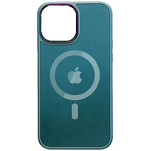 Чохол для смартфона AG Glass Sapphire MagSafe Logo for Apple iPhone 14 Green