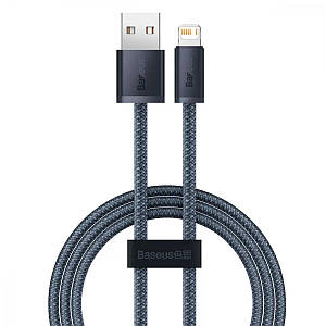 Кабель Baseus Dynamic Series Fast Charging Data Cable USB to iP 2.4A 1m Slate Gray