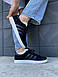 Чоловічі Кросівки Adidas Gazelle Black White 40-41-42-44, фото 3