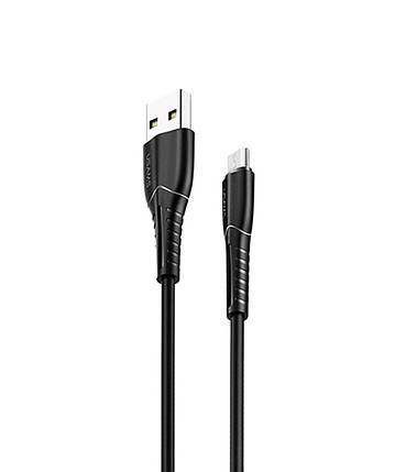 Кабель Usams US-SJ364 U35 lightning Charging Cable 1M Black, фото 2