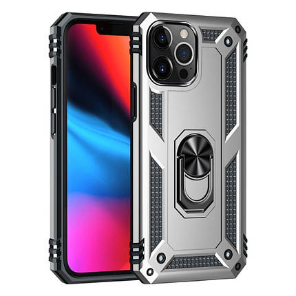 Чохол для смартфона Cosmic Robot Ring for Apple iPhone 13 Pro Silver, фото 1