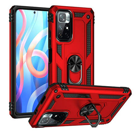 Чохол для смартфона Cosmic Robot Ring for Xiaomi Redmi Note 11/Note 11S Red, фото 1