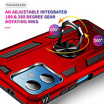 Чохол для смартфона Cosmic Robot Ring for Xiaomi Redmi Note 12 4G Red, фото 5