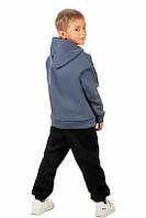 Тёплый спортивный костюм для мальчика / трёхнитка с начёсом