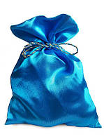 Подарочная Новогодняя упаковка - мешочек из креп-сатина на 1000 грамм