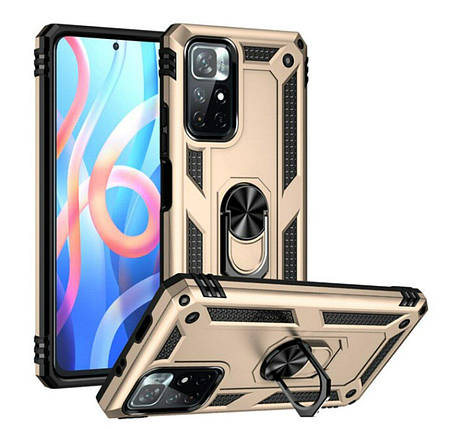 Чохол для смартфона Cosmic Robot Ring for Xiaomi Redmi Note 11/Note 11S Gold, фото 1