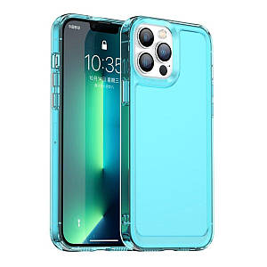 Чохол для смартфона Cosmic Clear Color 2 mm for Apple iPhone 13 Pro Transparent Blue