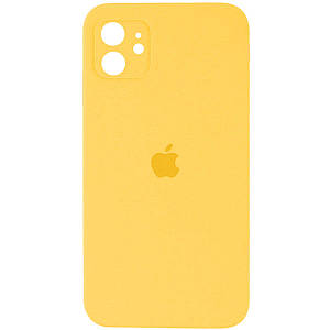 Чохол для смартфона Silicone Full Case AA Camera Protect for Apple iPhone 12 56,Sunny Yellow