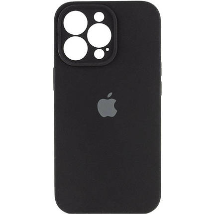 Чохол для смартфона Silicone Full Case AA Camera Protect for Apple iPhone 13 Pro 14,Black, фото 1