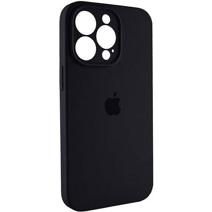 Чохол для смартфона Silicone Full Case AA Camera Protect for Apple iPhone 13 Pro 14,Black, фото 2