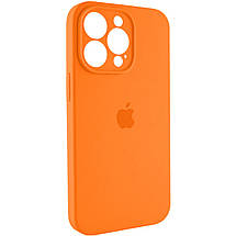 Чохол для смартфона Silicone Full Case AA Camera Protect for Apple iPhone 13 Pro Max 52,Orange, фото 3