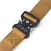 Ремінь тактичний Tactical Belt TY-6841 120x3,5см койот, фото 4