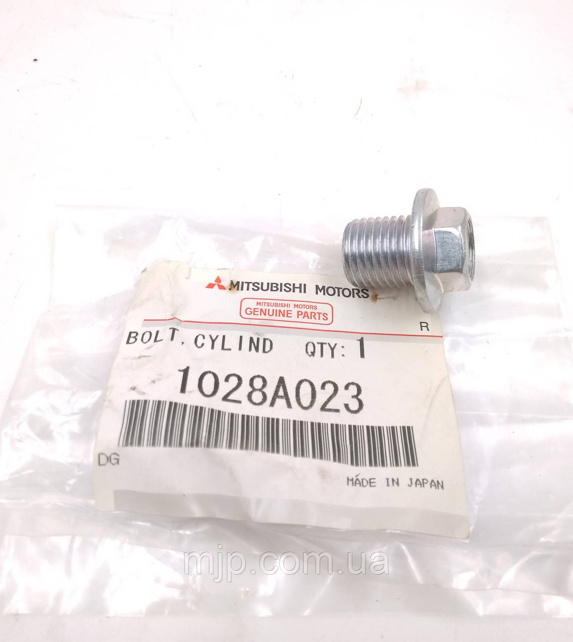 Оригінальна пробка, заглушка блоку двигуна 1028A023, фото 1